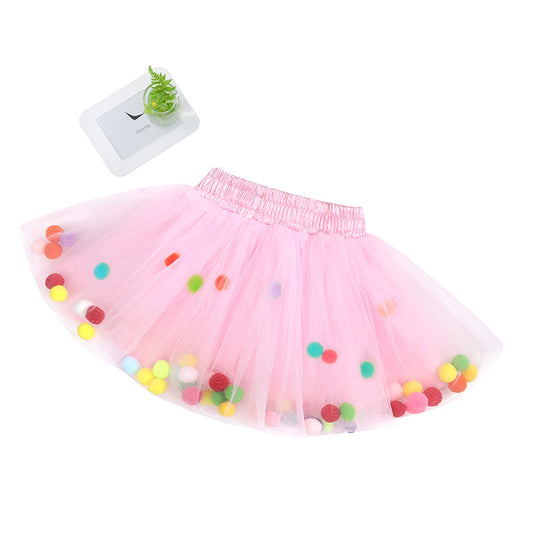 Falda Corta de Tul Multiuso - Vestido Princesa Esponjoso para Niña