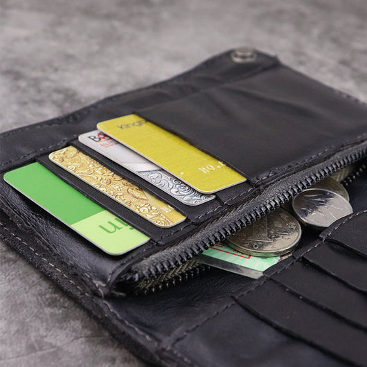 Billetera Vertical Artesanal para Hombre con Múltiples Compartimentos - Image 11