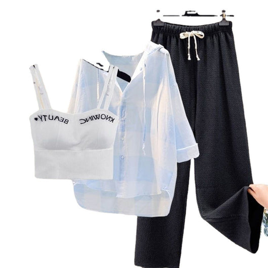 Blusa de Protección Solar Talla Grande para Mujer - Traje Fresco de Verano - Image 3