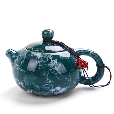 Juego de Té Kung Fu de Cerámica Marmolada con Logo Personalizado - Image 8