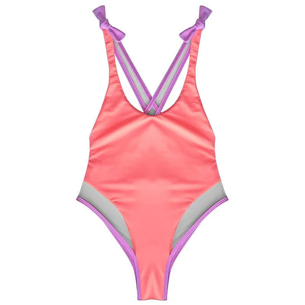 Traje de Baño Enterizo Fusion Europeo-Americano para Mujer - Image 6
