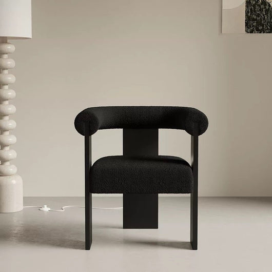 Silla Minimalista con Respaldo Creativo Estilo Francés - Image 6