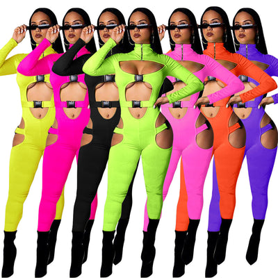 Jumpsuit Elegante de Color Liso para Mujer - Image 16
