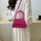 Bolsa Mensajero de Lona Elegante Color Sólido