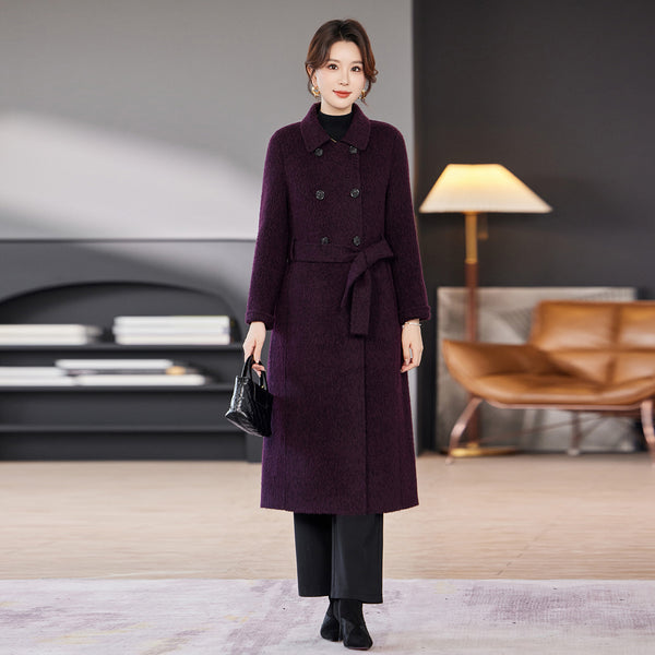 Abrigo Largo de Cashmira Doble Botonadura - Elegancia Premium