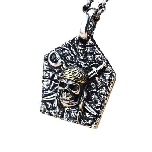 Dije Cabeza de Pirata en Plata Esterlina S925 - Image 8