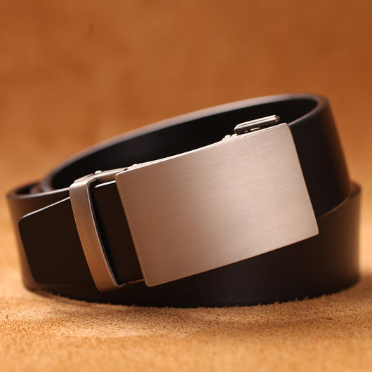 Cinturón de Cuero para Hombre con Hebilla Automática - Image 2