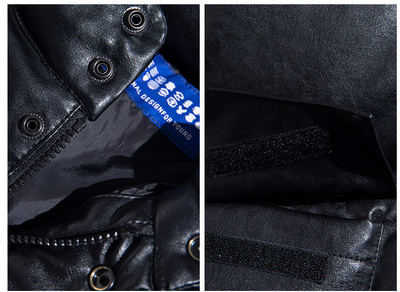 Chaqueta Acolchada de Diseño para Hombre con Cuello Alto - Image 9