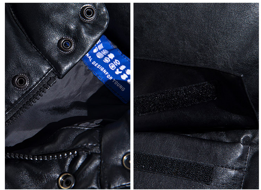 Chaqueta Acolchada de Diseño para Hombre con Cuello Alto - Image 9