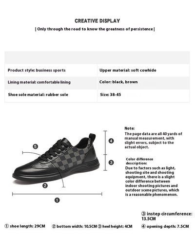 Zapatos Casuales Cuadrille de Cuero Genuino - Diseño Plano y Versátil - Image 25