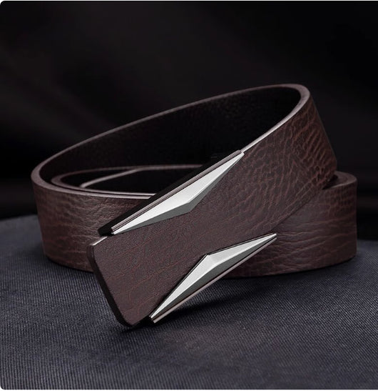 Cinturón Elegante para Hombre Estilo Coreano con Hebilla Suave - Image 9