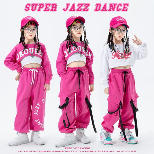Conjunto de Jazz para Niñas - Traje de Presentación Profesional