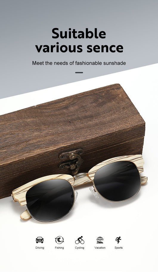 Gafas de Sol Polarizadas Semiarmazón UV400 para Hombre y Mujer - Image 17
