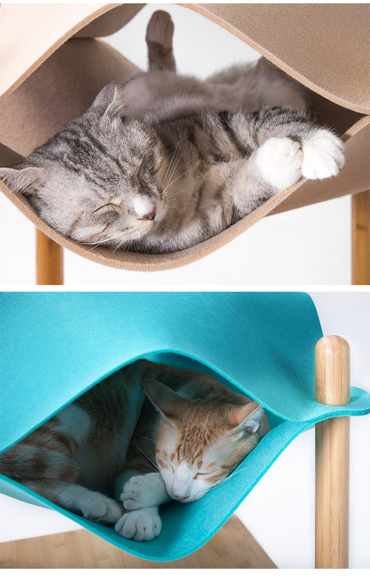 Árbol Rascador para Gatos con Nido Fácil de Limpiar - Image 9