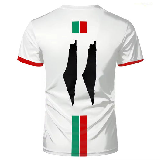 Camiseta de Fútbol con Estampado 3D - Manga Corta Verano - Image 4