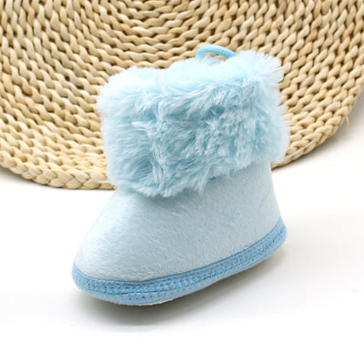 Zapatos de Bebé de Algodón Grueso con Suela Antideslizante y Terciopelo Suave - Image 8