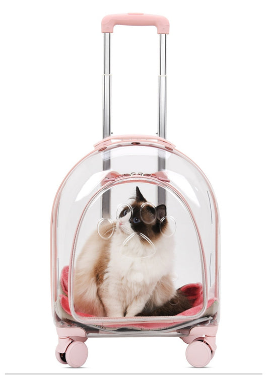 Mochila Transportadora Panorámica para Mascotas con Ventana Transparente - Image 30