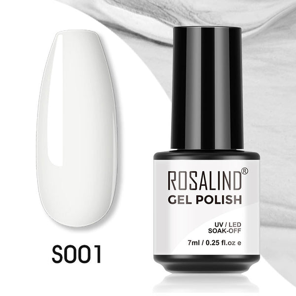 Base y Top Coat Gel ROSALIND 7ml - Acabado Profesional Duradero