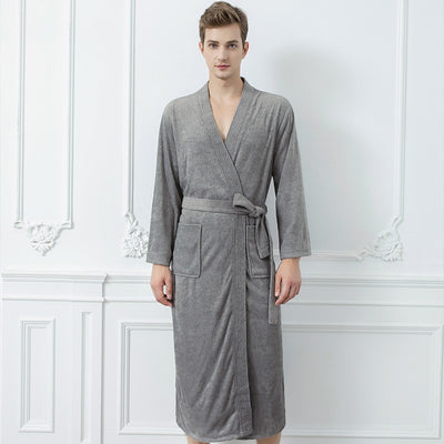 Bata de Baño Unisex Cuatro Estaciones - Estilo Japonés y Coreano para Parejas - Image 4