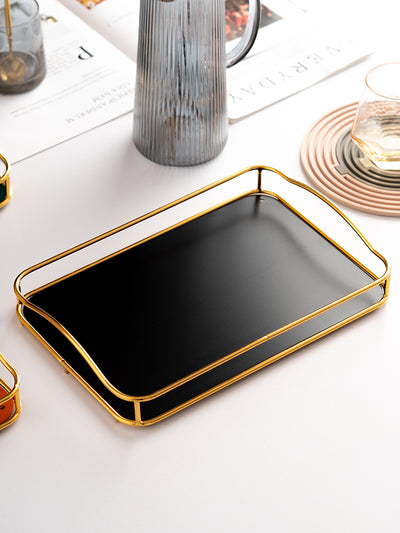 Bandeja Rectangular Organizadora de Té y Bebidas con Almacenamiento - Image 12