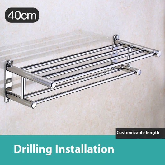 Toallero de Acero Inoxidable 304 Portátil para Baño - Image 4