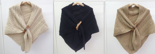 Poncho Triangular de Cuero Hueco Estilo Coreano - Abrigo Elegante de Color Liso - Image 19