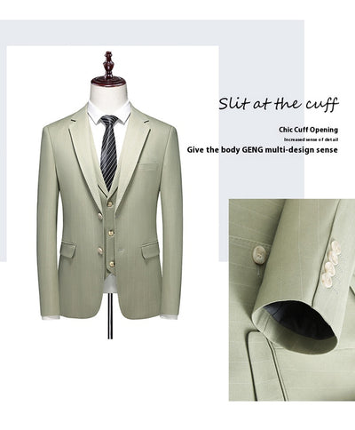 Conjunto de Blazer Casual y Pantalón Formal para Hombre - Image 9