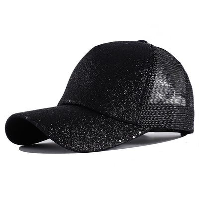 Gorra de Béisbol Fluorescente con Lentejuelas y Protección Solar - Image 10