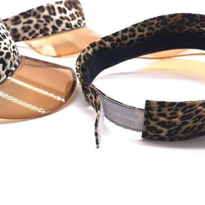 Gorra Estilo Coreano con Ala Ancha Estampado Leopardo Personalizable - Image 2