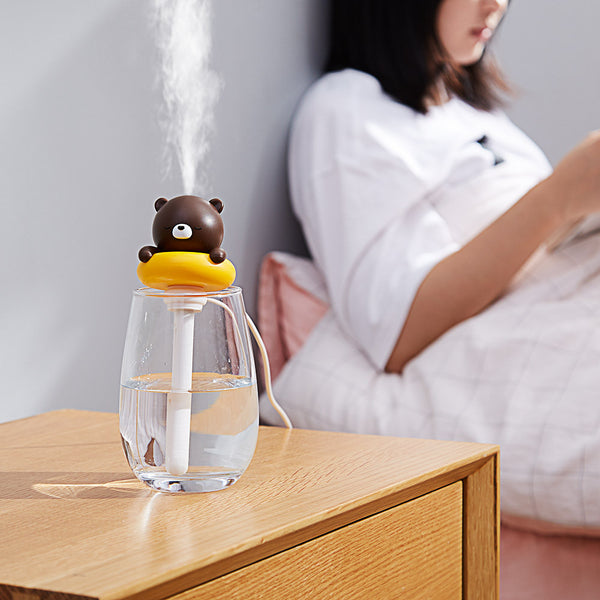 Humidificador Portátil Conejo USB Recargable - Difusor Mini Inalámbrico