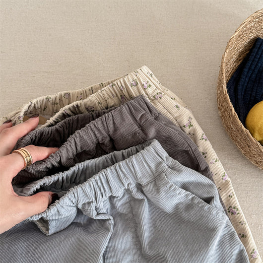 Pantalones de Pana Casual para Niñas - Comodidad y Estilo - Image 31
