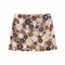 Falda Hot Girl con Lentejuelas y Bordados Pesados