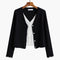 Cardigan Tejido Cuello V para Mujer - Chaqueta Elegante