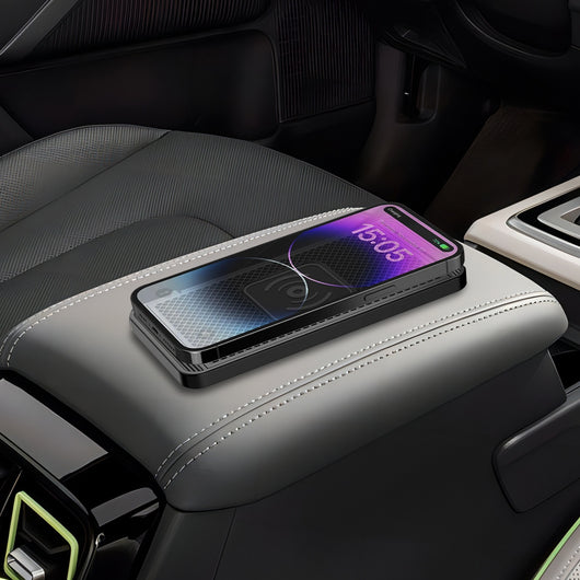 Cargador Inalámbrico para Auto 15W con Inducción Inteligente Automática - Image 9