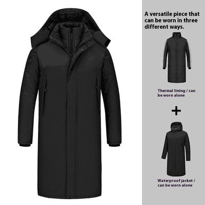 Chaqueta Impermeable Térmica de Algodón Grueso para Actividades al Aire Libre - Image 3