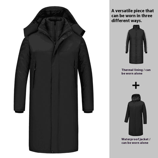 Chaqueta Impermeable Térmica de Algodón Grueso para Actividades al Aire Libre - Image 3