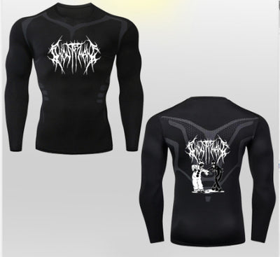 Playera Deportiva Elástica con Estampado 2D de Secado Rápido para Hombre - Image 11