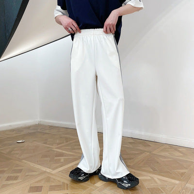 Pantalones con Cierre Lateral y Detalles en Contraste - Image 8