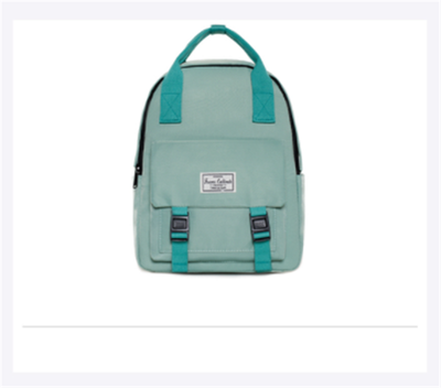 Mochila Universitaria de Color Sólido para Mujer - Image 2