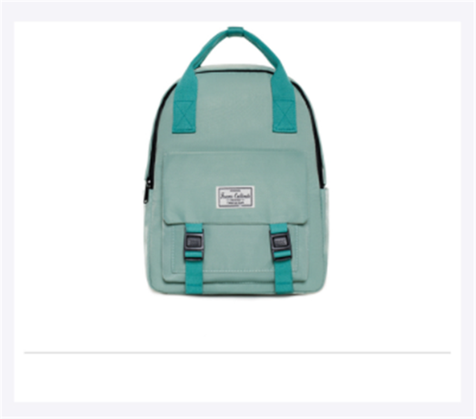 Mochila Universitaria de Color Sólido para Mujer - Image 2