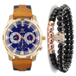 Conjunto de Regalo: Reloj, Cinturón y Pulsera Premium - Image 29