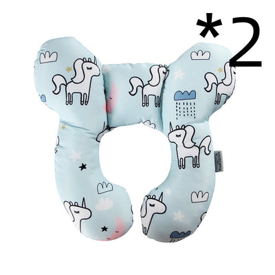 Almohada de Viaje Protectora para Bebé - Soporte en Forma de U para Auto - Image 53