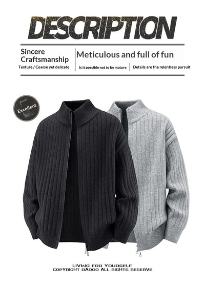Cardigan Casual para Hombre - Perfecto para Otoño e Invierno - Image 19