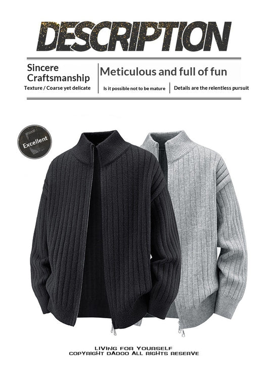 Cardigan Casual para Hombre - Perfecto para Otoño e Invierno - Image 19