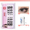 3-Row False Eyelashes Plus Kit