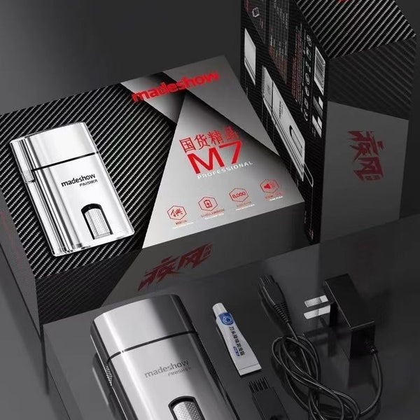 Cortadora de Cabello Profesional con Luz LED Recargable
