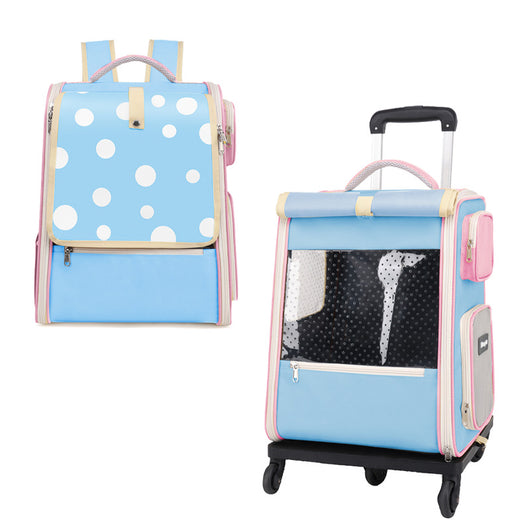 Bolsa Transportadora Extensible para Mascotas con Asa de Arrastre - Image 4