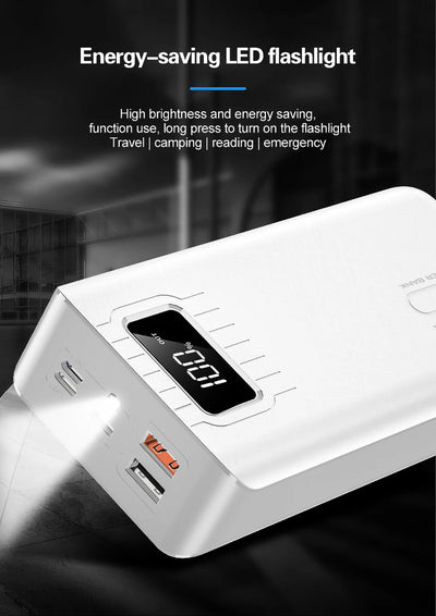 Batería Externa 30000 mAh - Carga Rápida para Múltiples Dispositivos - Image 17
