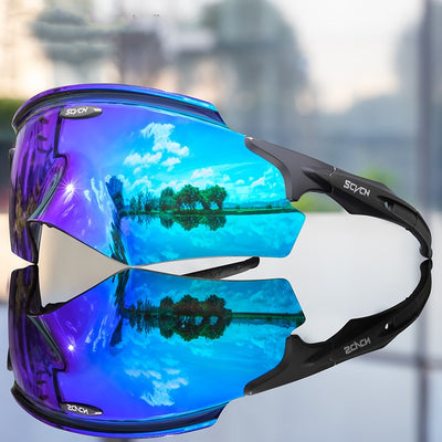 Gafas Deportivas con Lentes Integradas Protección Antiviento