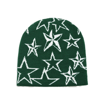 Gorro de Lana Retro Star - Estilo Vintage Clásico - Image 5